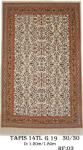 Tapis 14TL Game19  Nouée à la Main Pure Laine  tapis 30/30 (90 mille nœuds)   