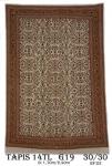 Tapis 14TL Game 19 Nouée à la Main Pure Laine  tapis 30/30 (90 mille nœuds)   