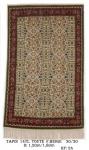 Tapis 14TL  Nouée à la Main Pure Laine  tapis 30/30 (90 mille nœuds)   