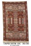 Tapis 32TM 12C Nouée à la main pure laine Tapis 30/30 (90 mille nœuds)
