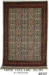 Tapis 14TL 12C Nouée à la Main Pure Laine  tapis 30/30 (90 mille nœuds)   