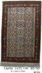 Tapis 14TL 12C  Nouée à la Main Pure Laine  tapis 30/30 (90 mille nœuds)   