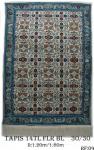 Tapis 14TL  FLR BL Nouée à la Main Pure Laine  tapis 30/30 (90 mille nœuds)   