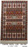 Tapis 30TL 12C Nouée à La Main pure Laine tapis 30/30 (90 mille nœuds) 
