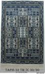 Tapis  32TM 7C  Nouée à la main Pure Laine Tapis 30/30 (90 mille nœuds)