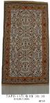 Tapis 14TL FLR BL Nouée à la Main Pure Laine  tapis 30/30 (90 mille nœuds)   