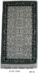 Tapis 14TL VERT  Nouée à la Main Pure Laine  tapis 30/30 (90 mille nœuds)   
