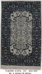 Tapis 15TL 7C Nouée à La Main pure Laine tapis 20/20 (40 mille nœuds) 