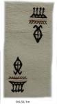 Tapis Berb&egrave;re03 Fond Blanc&nbsp;Nou&eacute;e &agrave; la main pure laine Tapis 12/12
&nbsp;