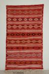Kilim Ancien KL09 Tissé à la main pure Laine