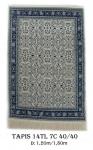 Tapis 14TL 7C Nouée à La Main pure Laine tapis 40/40 (160 mille nœuds) 