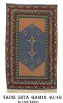 Tapis 58TA G10 Nouée à La Main pure Laine tapis 40/40 (160 mille nœuds) 