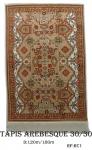 Tapis Arabesque  Nouée à la Main Pure Laine  tapis 30/30 (90 mille nœuds)