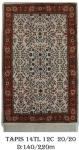 Tapis 14TL 12C Nouée à La Main pure Laine tapis 20/20 (40 mille nœuds) 
