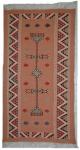 Kilim Ancien KL26 Tissé à la main pure Laine Kilim Tunisienne