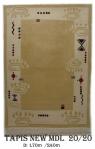 Tapis Nouveau Model Nouée à La Main pure Laine tapis 20/20 (40 mille nœuds) 